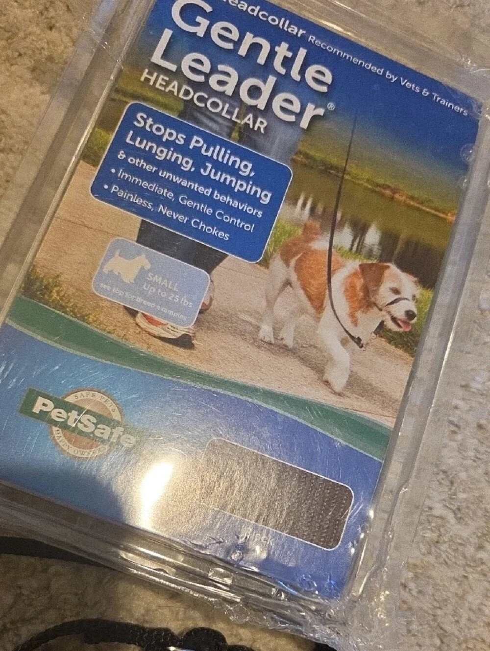 PetSafe Black Gentle Leader Headcollar Packaged